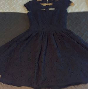 Navy blue dress